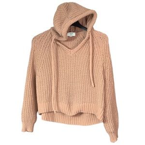 Chunky Cappuccino Hoodie Sweater